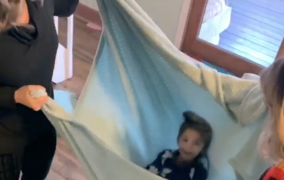 Blanket Swinging